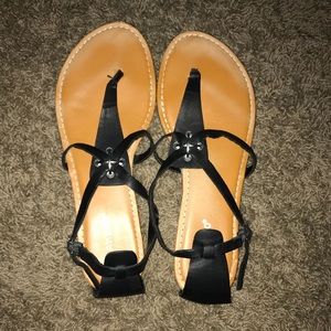 Black sandals